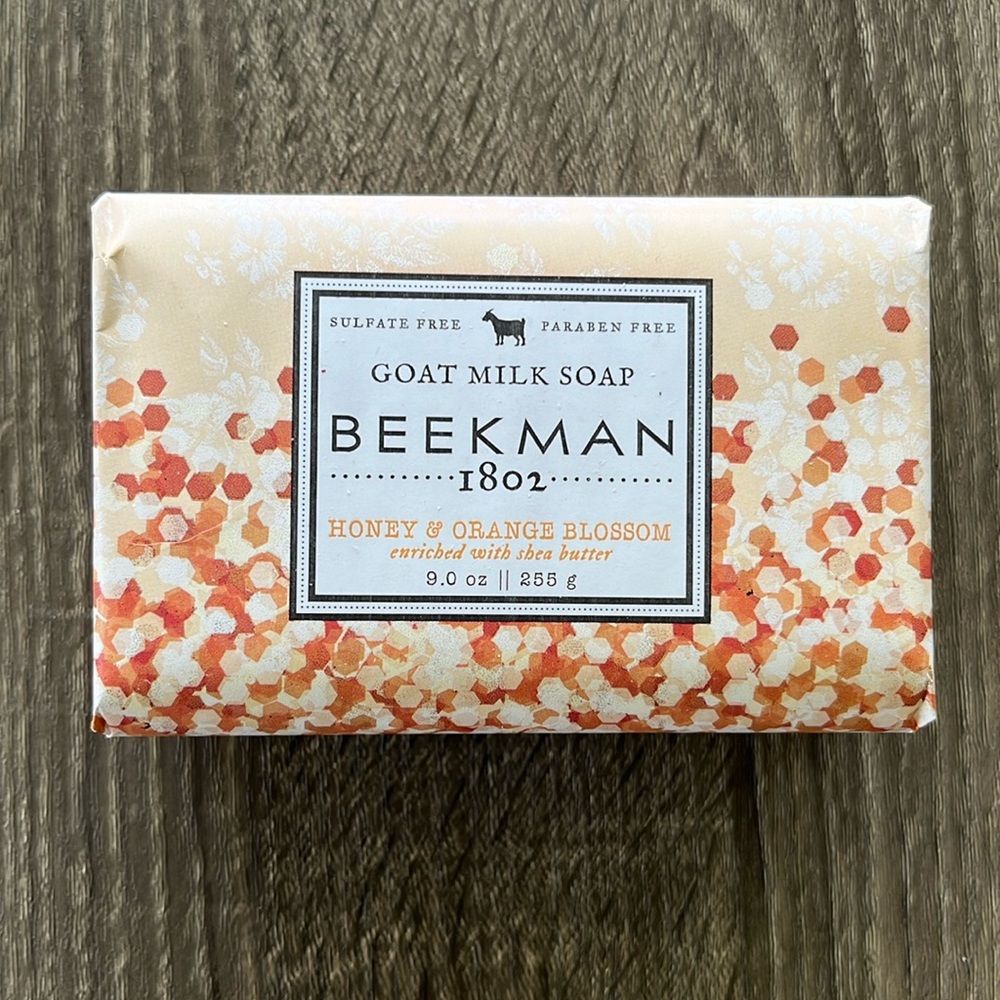 Honey & Orange Blossom Beekman 1802 Goat Soap